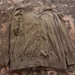 J. crew Button-Up Cardigan size large
